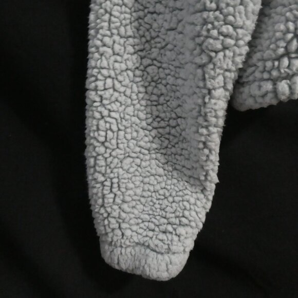 GARAGE | xs - extra small | Light Blue Lightweight Teddy - Sherpa Jacket - Picture 13 of 15